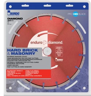 BORDO SEGMENTED DIAMOND SAW-RED-350MM 